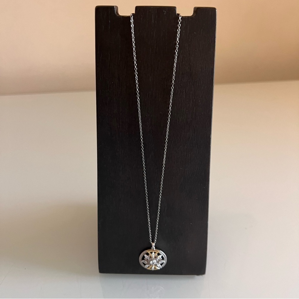 JEWELRY NECKLACE HOLDER | Brown solid wood necklace display - Picture 3 of 5